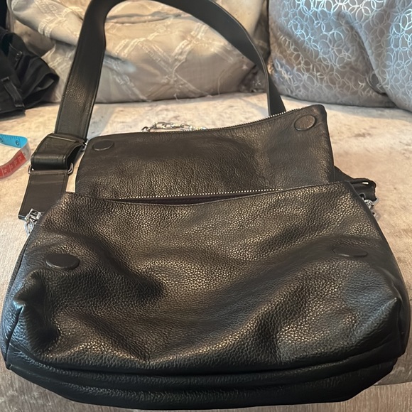 😘😘 Cool Zadig$Voltaire black crossbody bag and silver chain 😘😘 - Picture 4 of 13